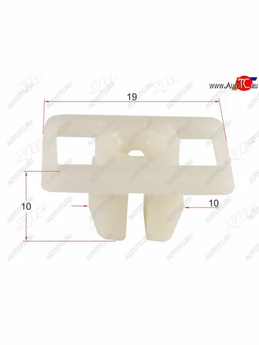 Клипса рамки гос. номера FORD (1 шт.) SAT ST-M10784
