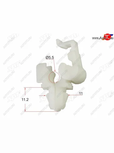 Клипса тяги дверного замка FORDMAZDA (1 шт.) SAT ST-M10785