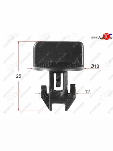 Клипса GMFORD (1 шт.) SAT ST-M10801