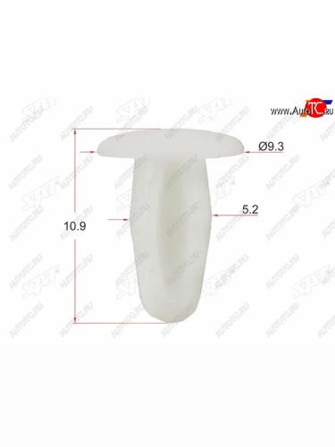 Клипса обшивки FORD (1 шт.) SAT ST-M10800