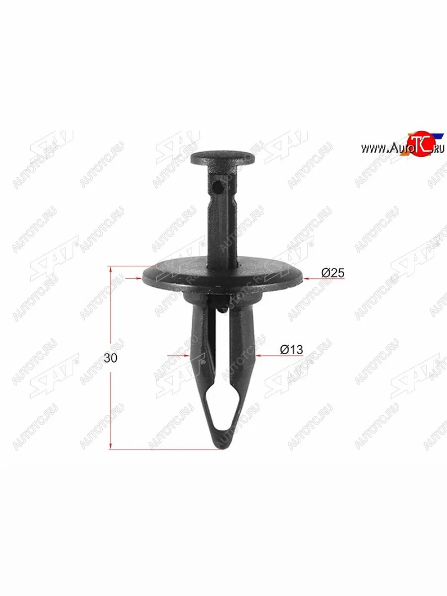 Клипса расширителя бампера GM (1 шт.) SAT ST-M10854  в Самаре Самарской области