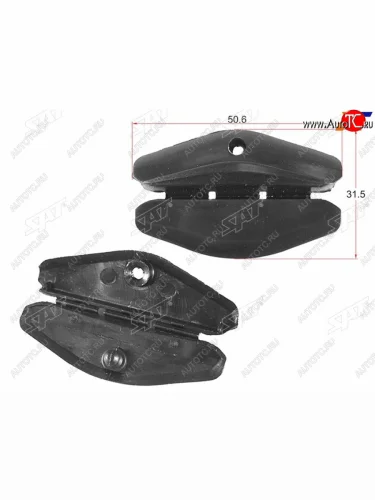 Клипса зажима стекла GMCHEVROLET (1 шт.) SAT ST-M10939