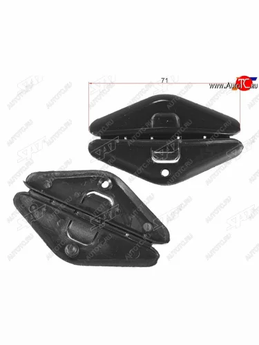 Клипса зажима стекла GMCADILLAC (1 шт.) SAT ST-M10938