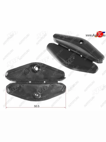 Клипса зажима стекла GMCHEVROLET (1 шт.) SAT ST-M10934