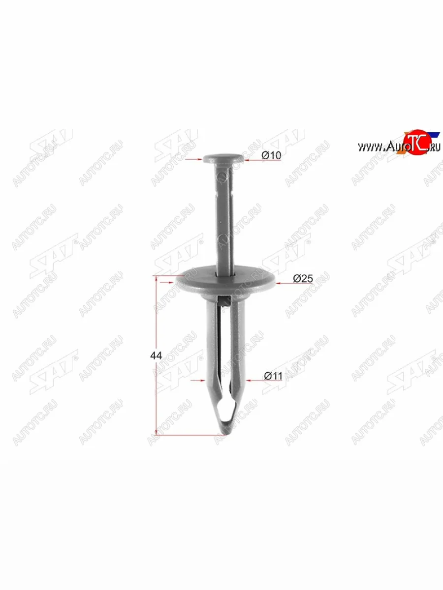 Клипса крепежная GM (1 шт.) SAT ST-M10963  в Самаре Самарской области
