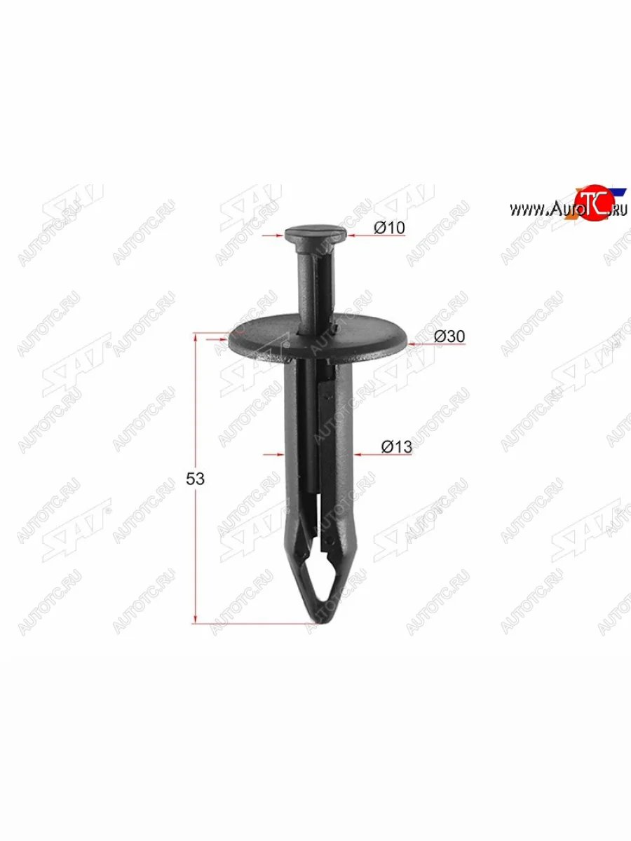 Клипса защиты бампера GM (1 шт.) SAT ST-M10957  в Самаре Самарской области