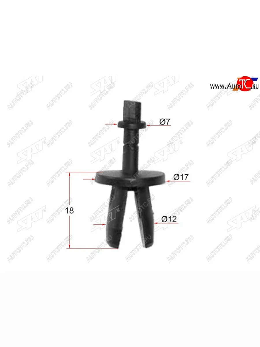 Клипса GM (1 шт.) SAT ST-M10958  в Самаре Самарской области