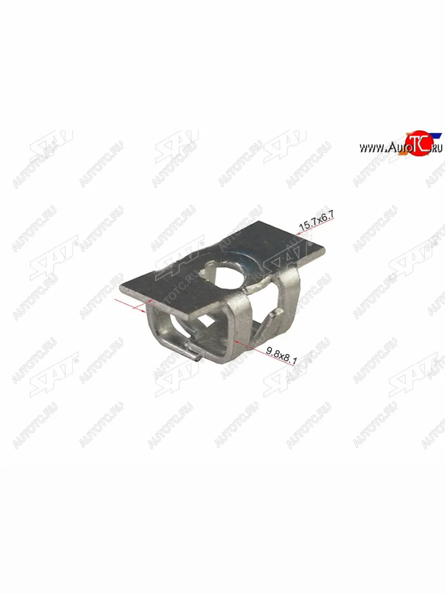 Клипса кузова GM (1 шт.) SAT ST-M10979  в Самаре Самарской области