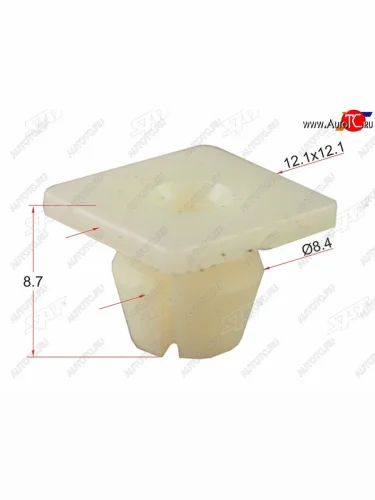 Клипса крепления плафона GM (1 шт.) SAT ST-M10980