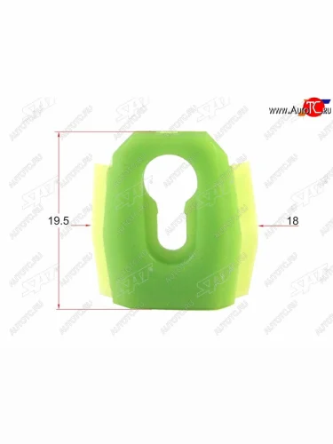 Клипса молдинга GM (1 шт.) SAT ST-M11001