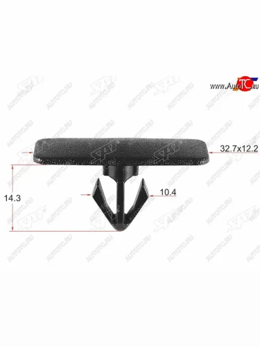 Клипса фиксатор GM (1 шт.) SAT ST-M11020