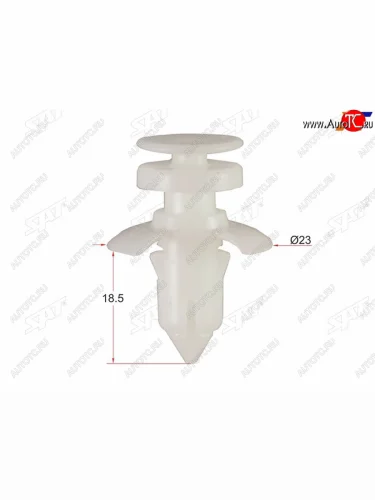 Клипса обшивки FORDLINCOLN (1 шт.) SAT ST-M11021