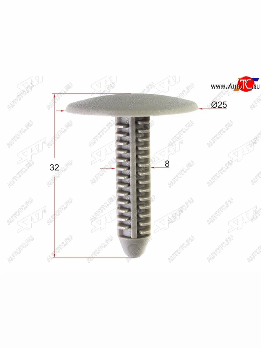 Клипса обшивки GMCHEVROLET (1 шт.) SAT ST-M11041  в Самаре Самарской области