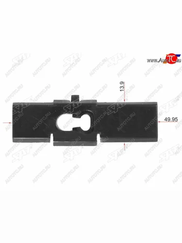 Клипса молдинга GM (1 шт.) SAT ST-M11028