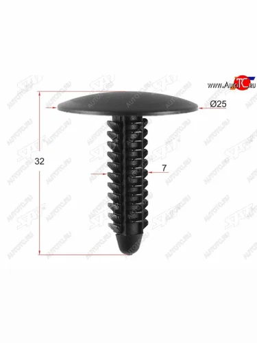 Клипса фиксатор CHRYSLERFORDGM (1 шт.)                                                             SAT ST-M11088