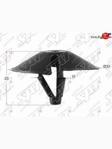 Клипса обшивки капота CHRYSLER (1 шт.) SAT ST-M11085