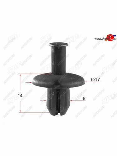 Клипса отделки GMRenault (1 шт.) SAT ST-M11069