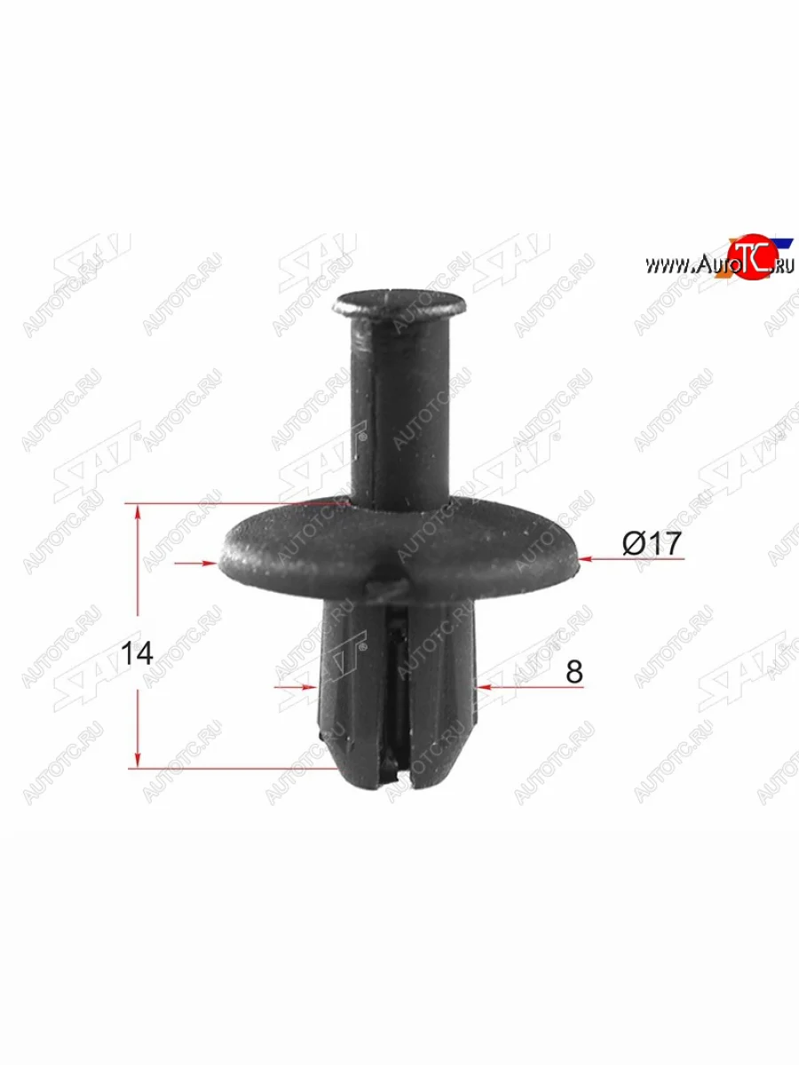 Клипса отделки GMRenault (1 шт.) SAT ST-M11069  в Самаре Самарской области