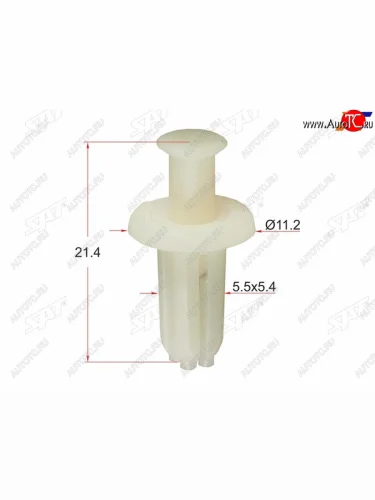 Клипса фиксатор MERCEDES (1 шт.) SAT ST-M11149