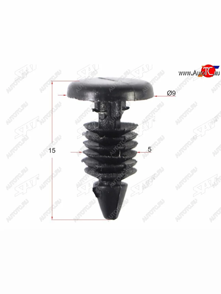 Клипса обшивки капота CHRYSLERVAGGMFORD (1 шт.) SAT ST-M11138  в Самаре Самарской области