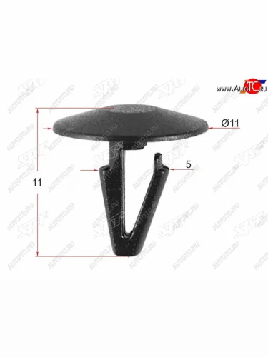 Клипса фиксатор CHRYSLERDODGE (1 шт.) SAT ST-M11132