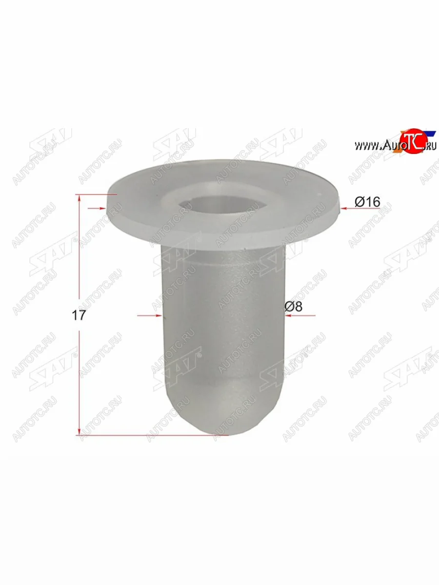 Клипса порогадвери RENAULTVAGCITROENВАЗ (1 шт.) SAT ST-M11170  в Самаре Самарской области