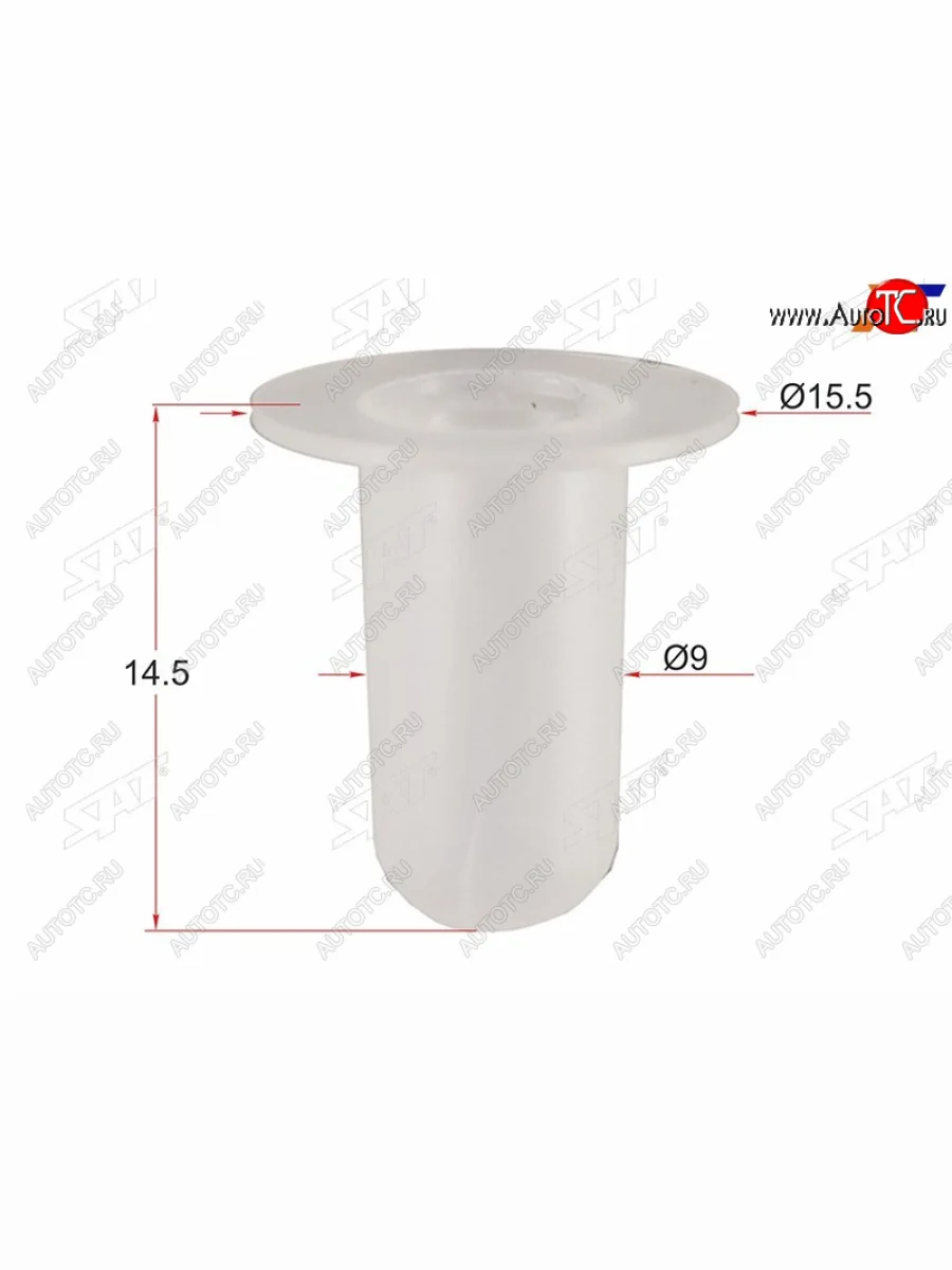 Клипса обшивки BMW (1 шт.) SAT ST-M11186  в Самаре Самарской области