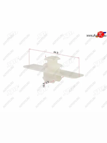 Клипса молдинга MERCEDES (1 шт.) SAT ST-M11167