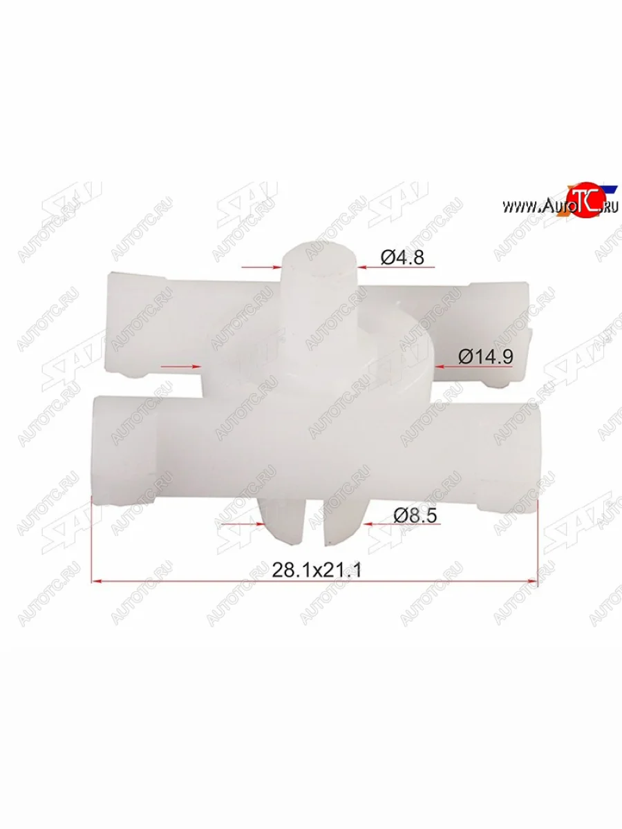 Клипса молдинга BMW (1 шт.) SAT ST-M11222  в Самаре Самарской области