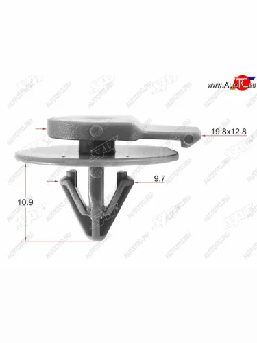 Клипса зажим BMW (1 шт.) SAT ST-M11207