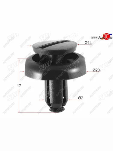 Клипса капота VAGTOYOTALEXUS (1 шт.)                                                               SAT ST-M11261