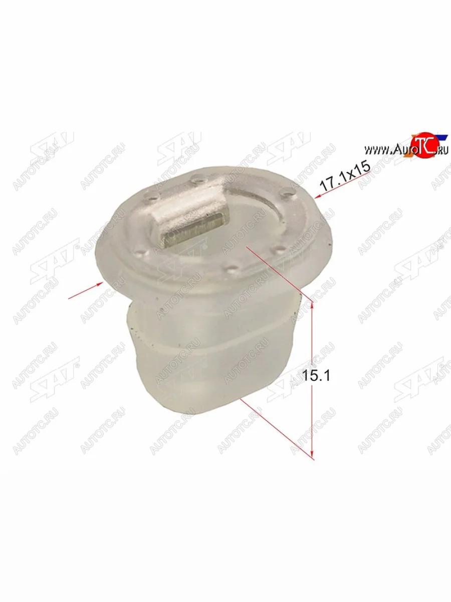 Клипса закладная крепления обшивки BMW (1 шт.) SAT ST-M11263  в Самаре Самарской области