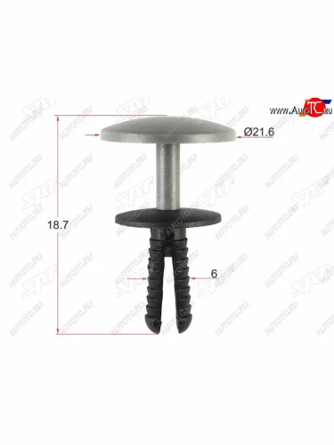 Клипса отделки двери VAG (1 шт.) SAT ST-M11291