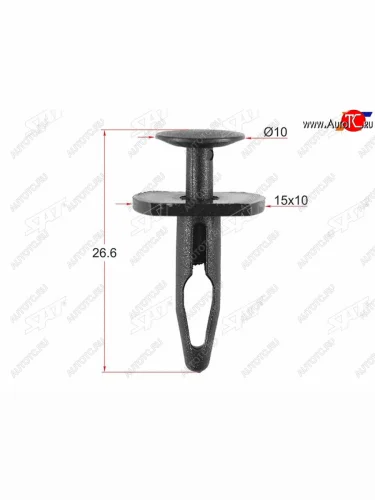 Клипса фиксатор VAG (1 шт.) SAT ST-M11286
