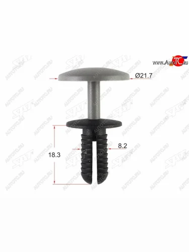Клипса отделки двери VAG (1 шт.) SAT ST-M11296