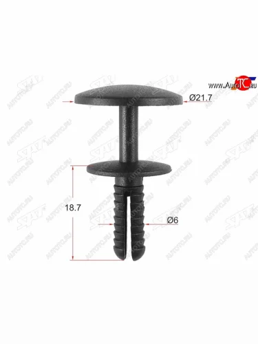 Клипса отделки двери VAG (1 шт.) SAT ST-M11292