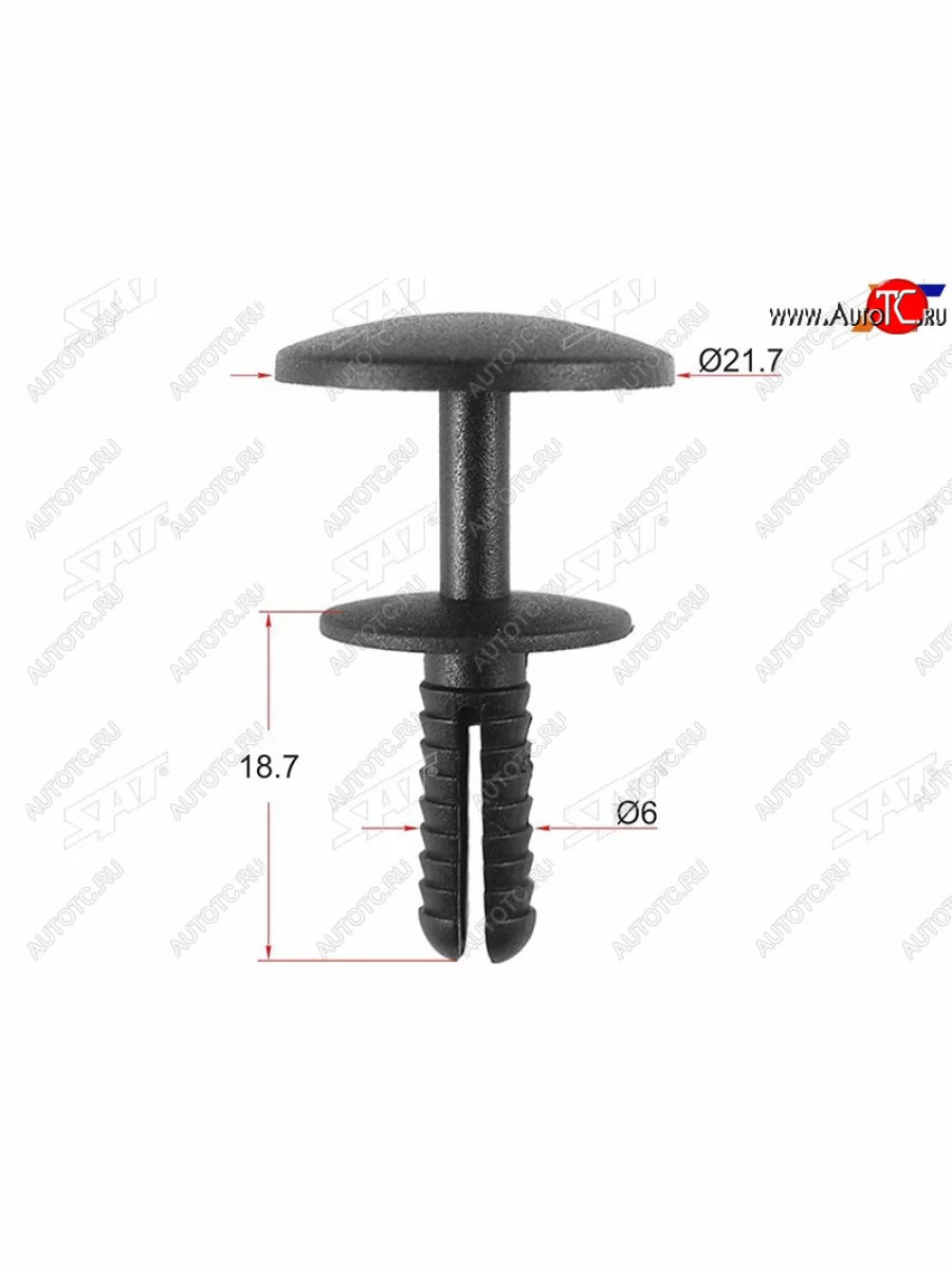 Клипса отделки двери VAG (1 шт.) SAT ST-M11292  в Самаре Самарской области