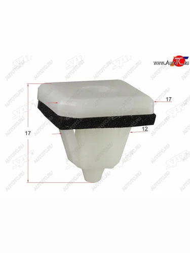 Клипса молдинга кузова HYUIDAIKIA (1 шт.) SAT ST-M11313