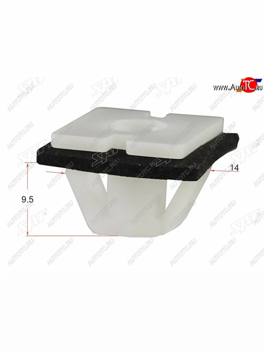 Клипса молдинга кузова HYUIDAIKIA (1 шт.) SAT ST-M11309  в Самаре Самарской области