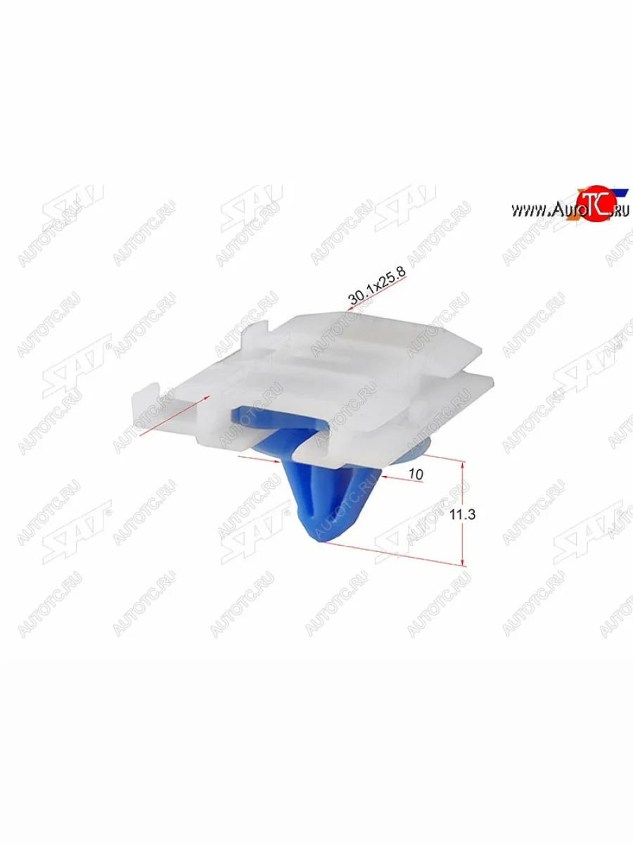 Клипса молдинга RENAULT (1 шт.) SAT ST-M11329  в Самаре Самарской области