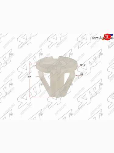 Клипса молдинга HYUIDAIKIASSANGYONG (1 шт.) SAT ST-M11320