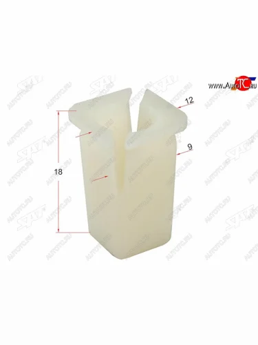 Клипса под винт (1 шт.) SAT ST-M11342