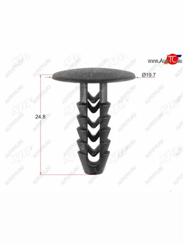 Клипса обшивки ALFA ROMEOFIAT (1 шт.) SAT ST-M11341