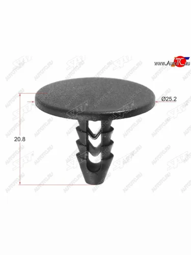 Клипса обшивки ALFA ROMEOFIAT (1 шт.) SAT ST-M11338
