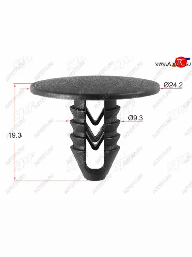 Клипса обшивки ALFA ROMEOFIAT (1 шт.) SAT ST-M11336