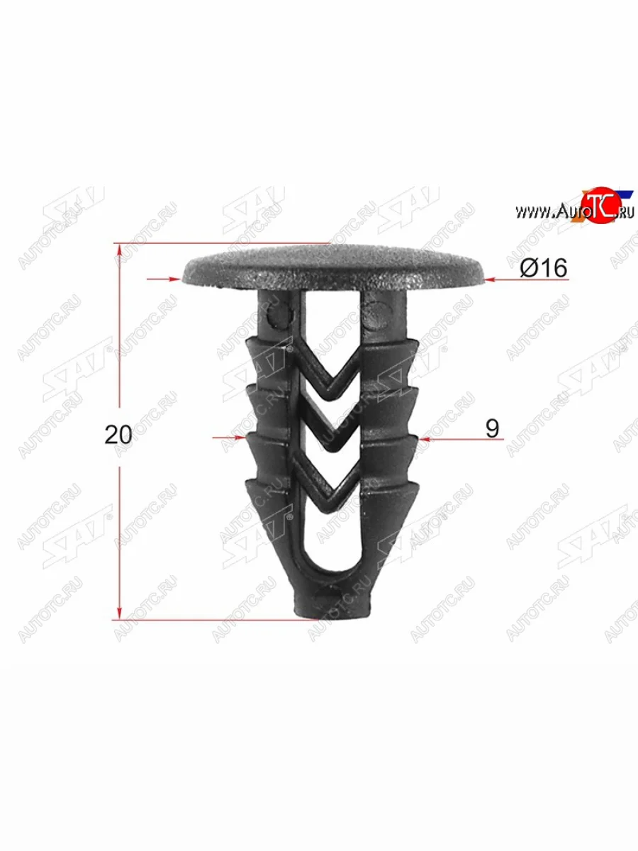 Клипса обшивки ALFA ROMEOFIAT (1 шт.) SAT ST-M11335  в Самаре Самарской области