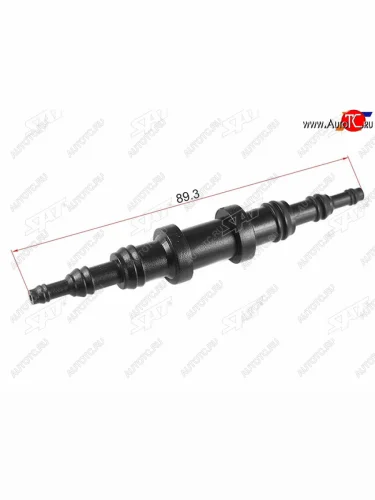 Соединитель трубок I-type (1 шт.) SAT ST-M11367