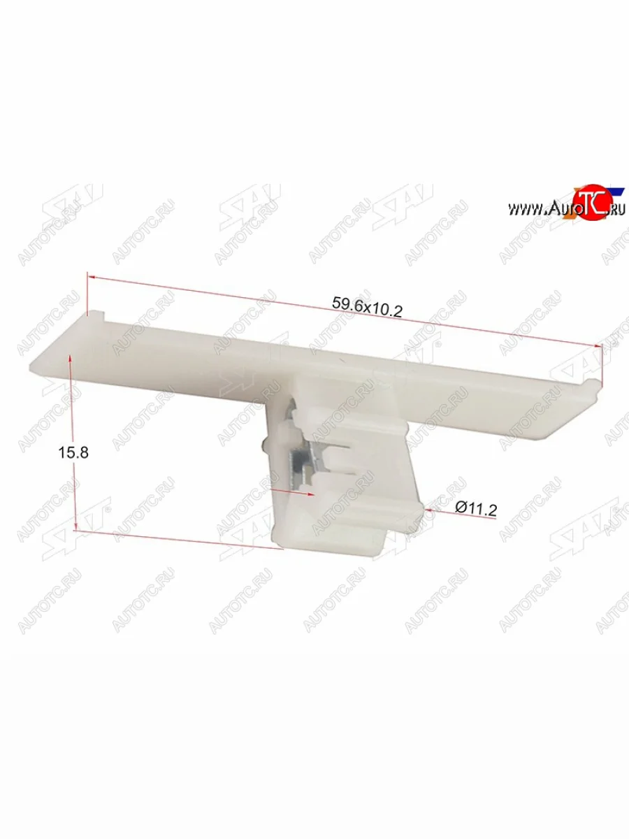 Клипса зажим (1 шт.) SAT ST-M11462  в Самаре Самарской области