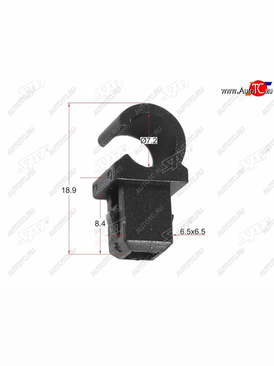Зажим шланга (1 шт.) SAT ST-M11471  в Самаре Самарской области