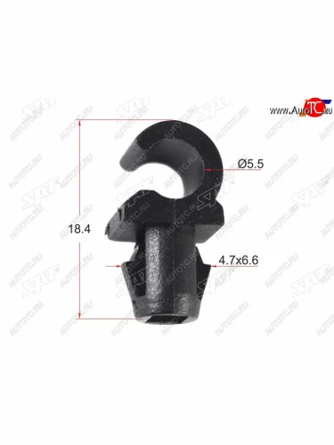 Зажим шланга (1 шт.) SAT ST-M11469